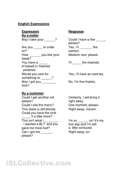 Printable English Worksheets High School Image