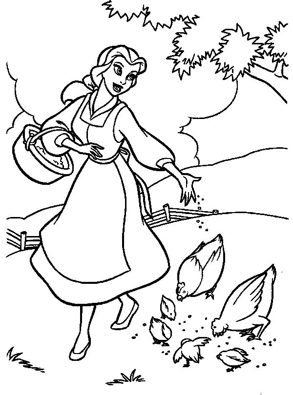 Free Disney Coloring Pages Image