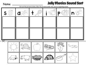 Jolly Phonics Sound Sort Image