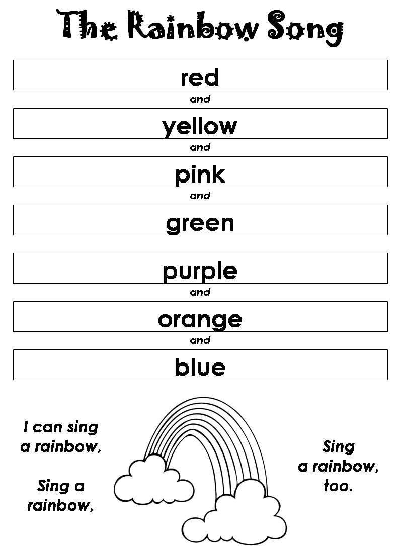 Kindergarten English Worksheets for Kids