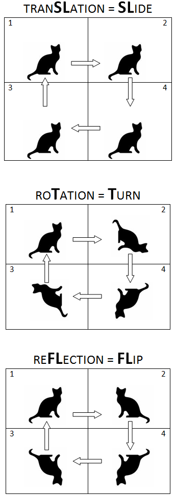 Translation Rotation Reflection Image