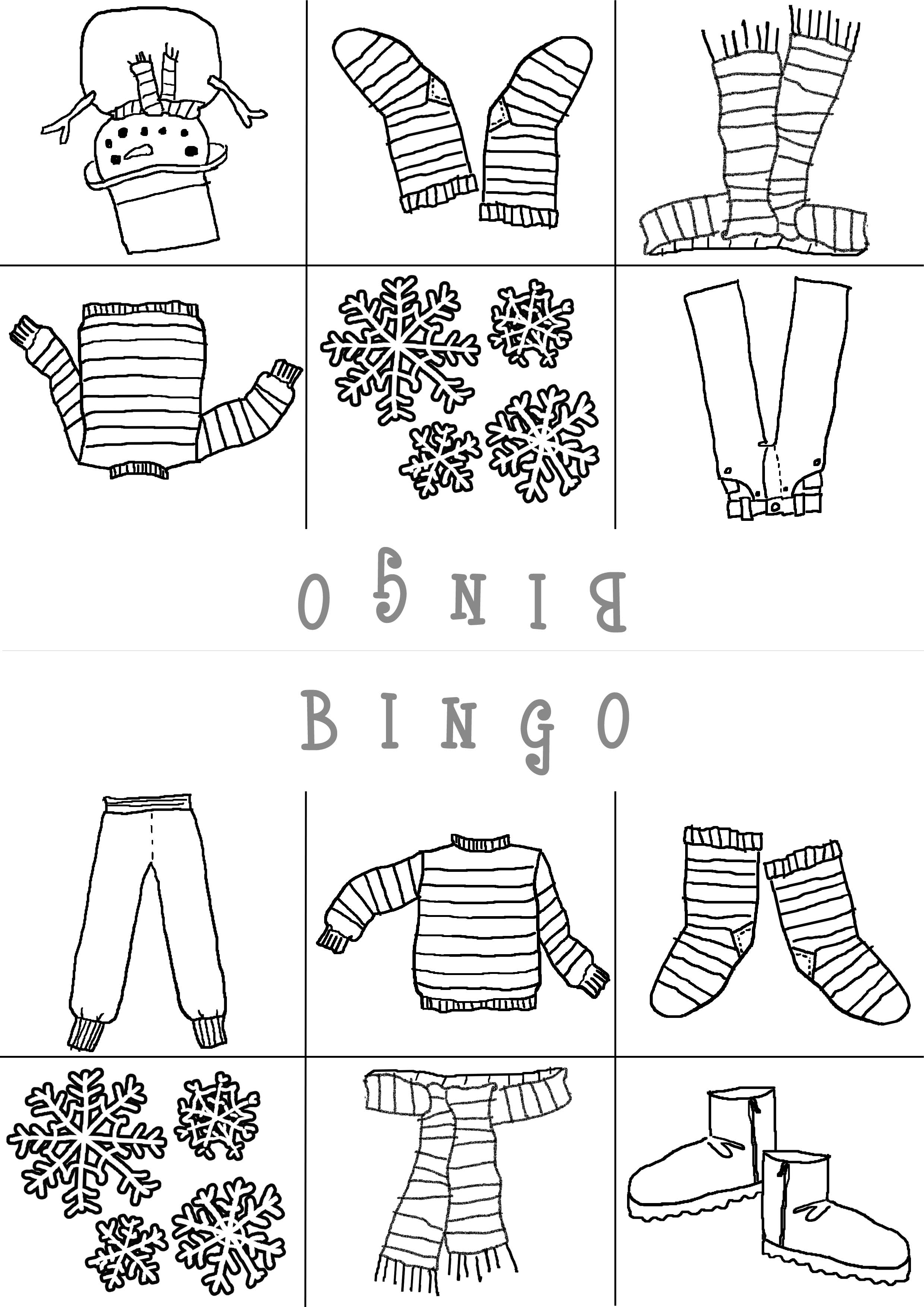 11 Best Images of Preschool Winter Clothes Worksheets - Free Printable ...