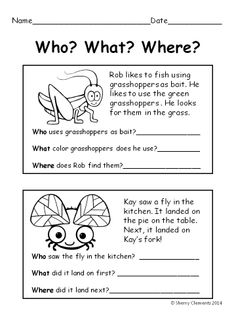 1st Grade Reading Comprehension Short Stories Image