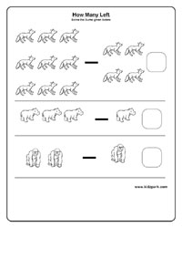 How Many Worksheet Kindergarten Image