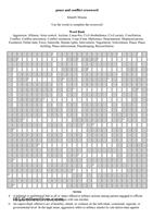 Simile Crossword Puzzle Printable Image