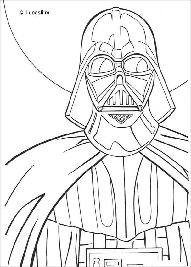 Darth Vader Coloring Pages Image