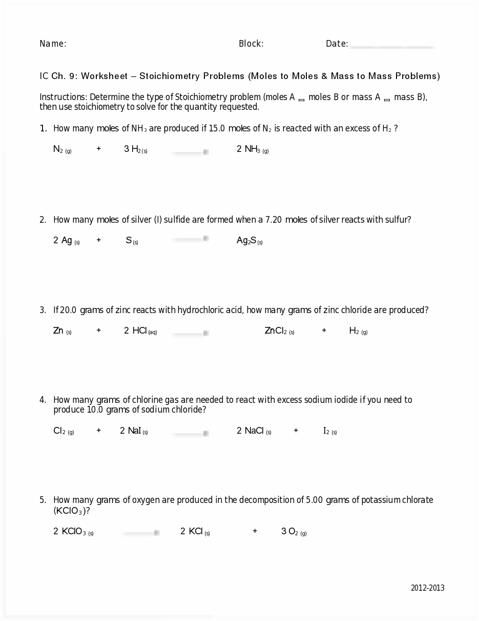 14-stoichiometry-worksheet-2-answer-key-worksheeto