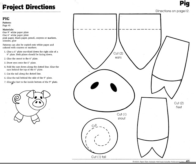 Preschool Pig Worksheets Image