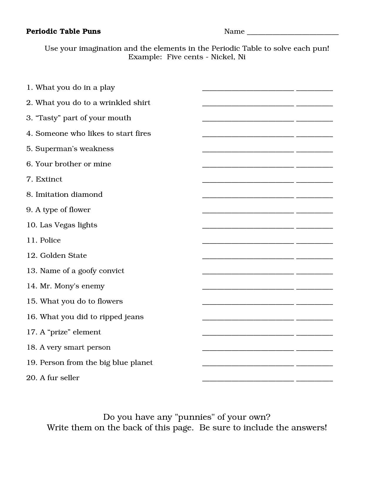 20 Worksheets For Teachers To Do Worksheeto