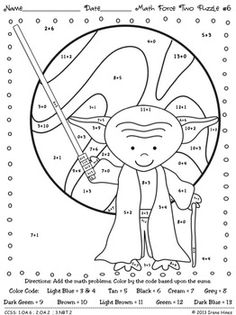 20 Star Wars Printable Math Worksheets / worksheeto.com