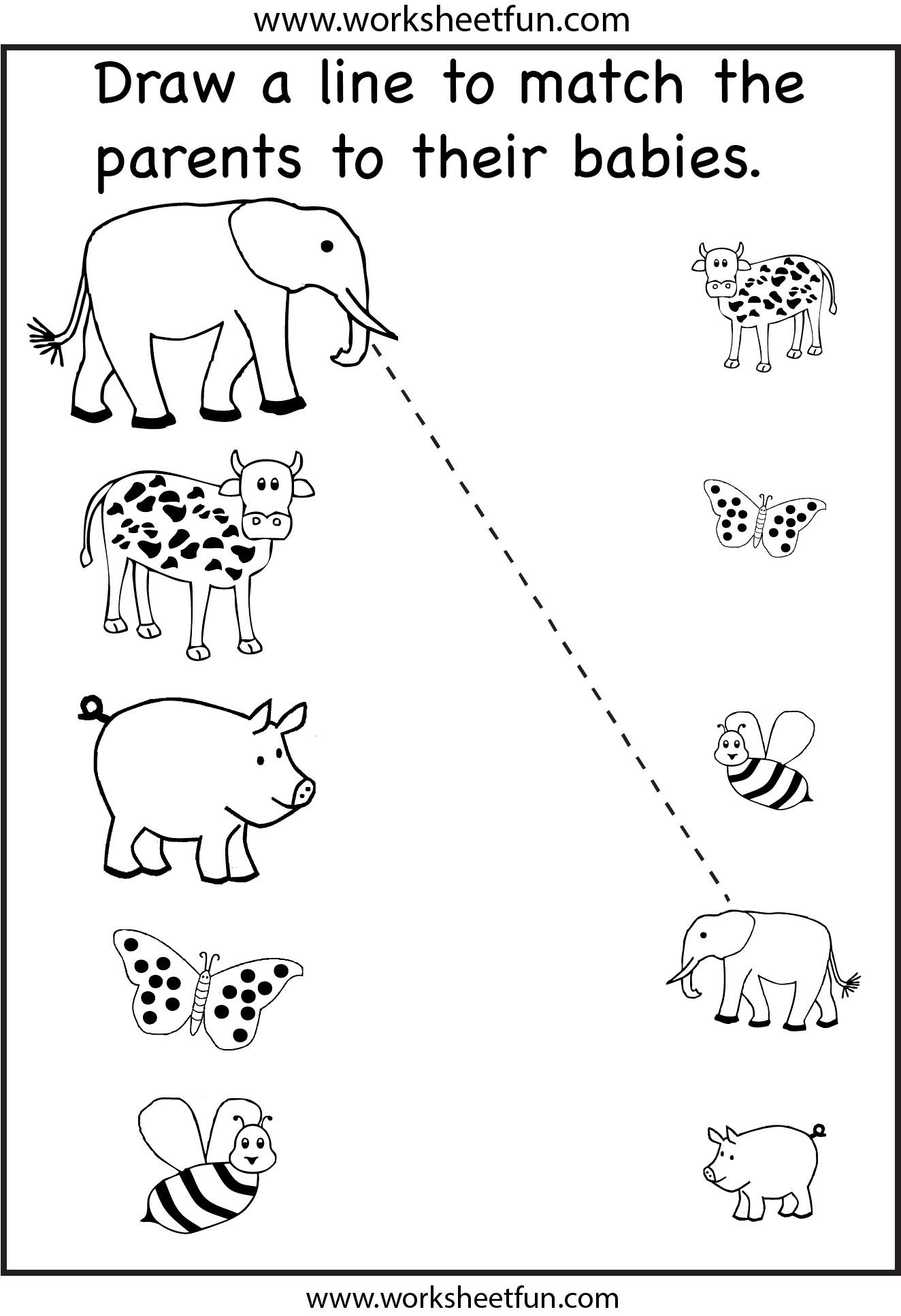 13-mother-and-baby-animals-worksheets-worksheeto
