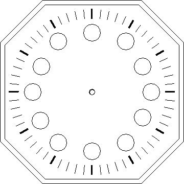 Blank Clock Face Worksheets