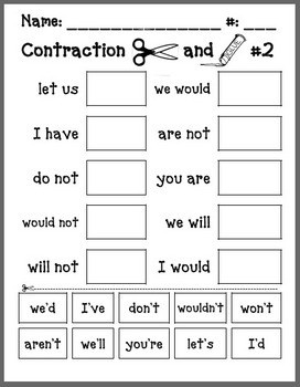 Contraction Cut and Paste Image