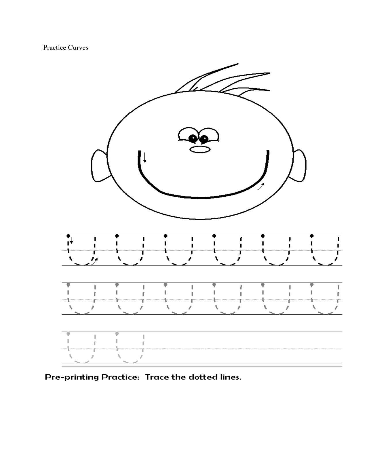 Letter U Worksheets Preschool Image