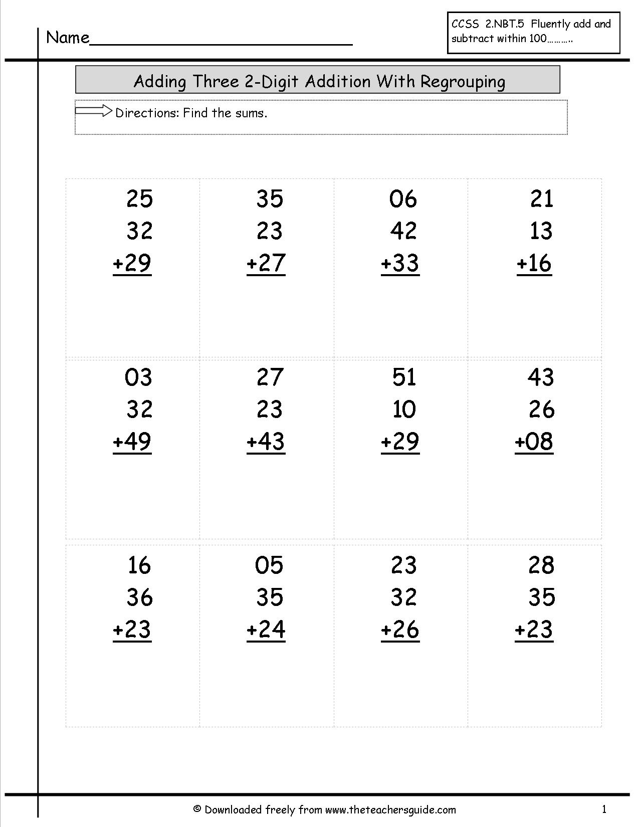19-best-images-of-worksheets-double-digit-addition-with-regrouping
