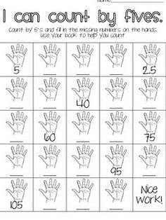 Counting By 5S Worksheets Image