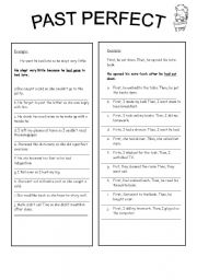 Past Perfect Tense Worksheets Image