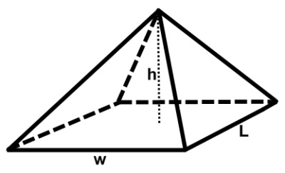 Rectangular Pyramid Volume Image