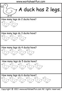Repeated Addition Worksheets Image