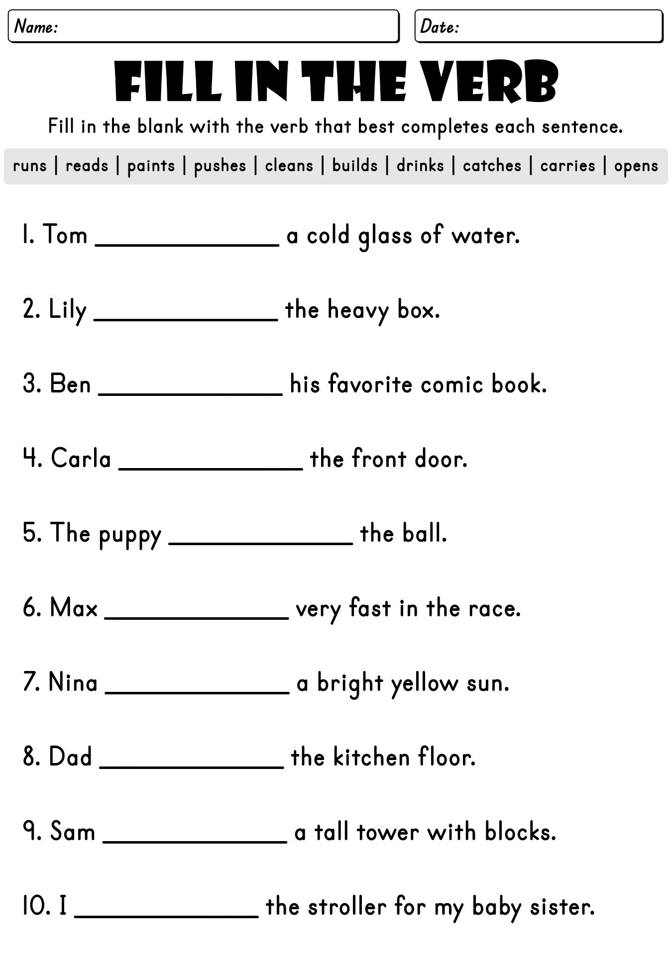 2nd Grade English Language Arts