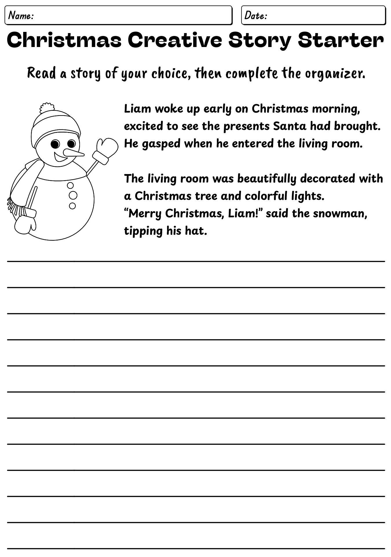 A Short Story Writing Practice