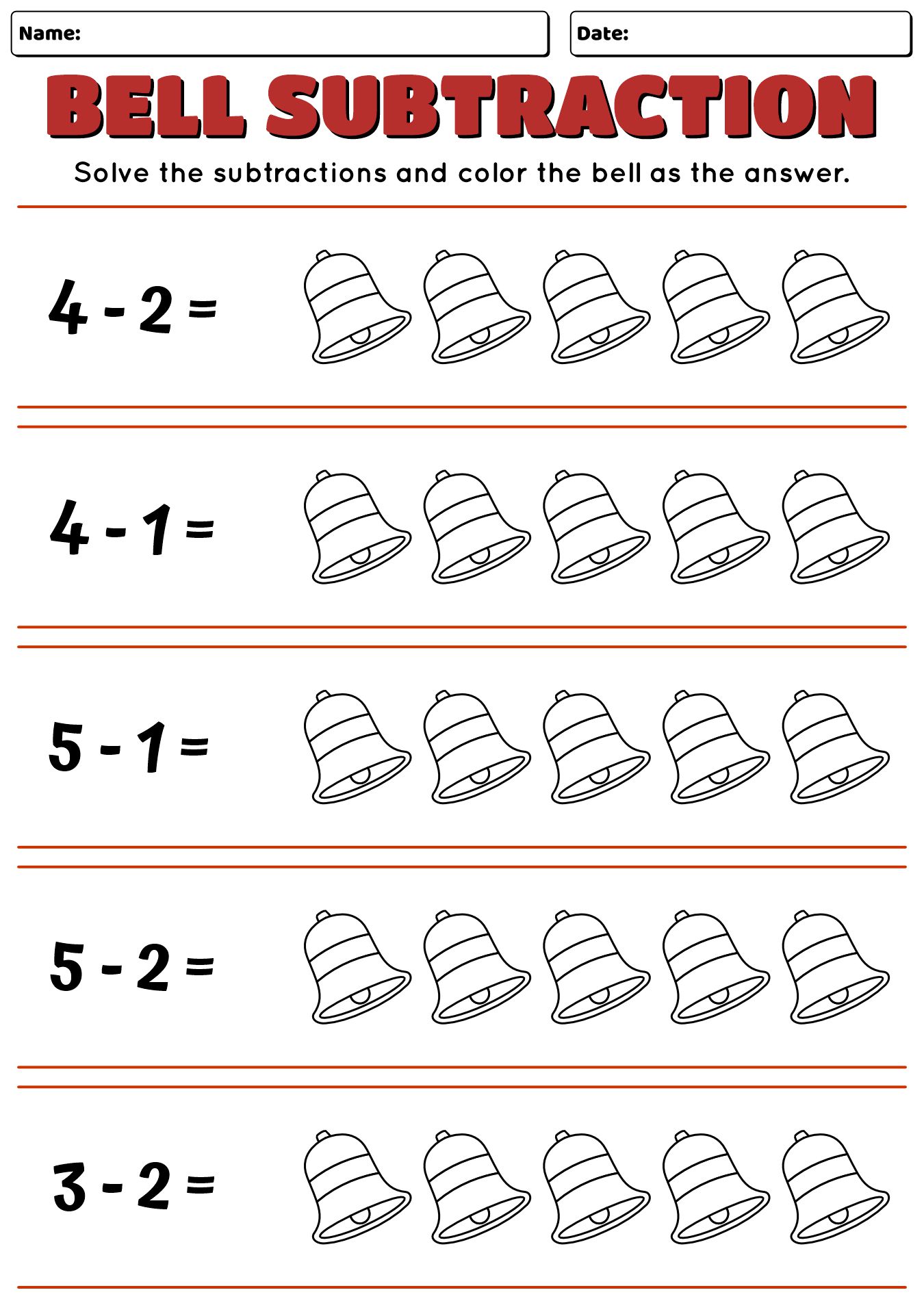 Printable Christmas Math Activities for First Grade