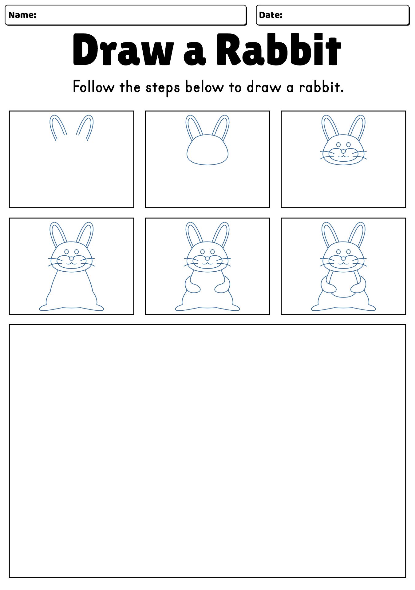 Printable Illustration Lesson Worksheets