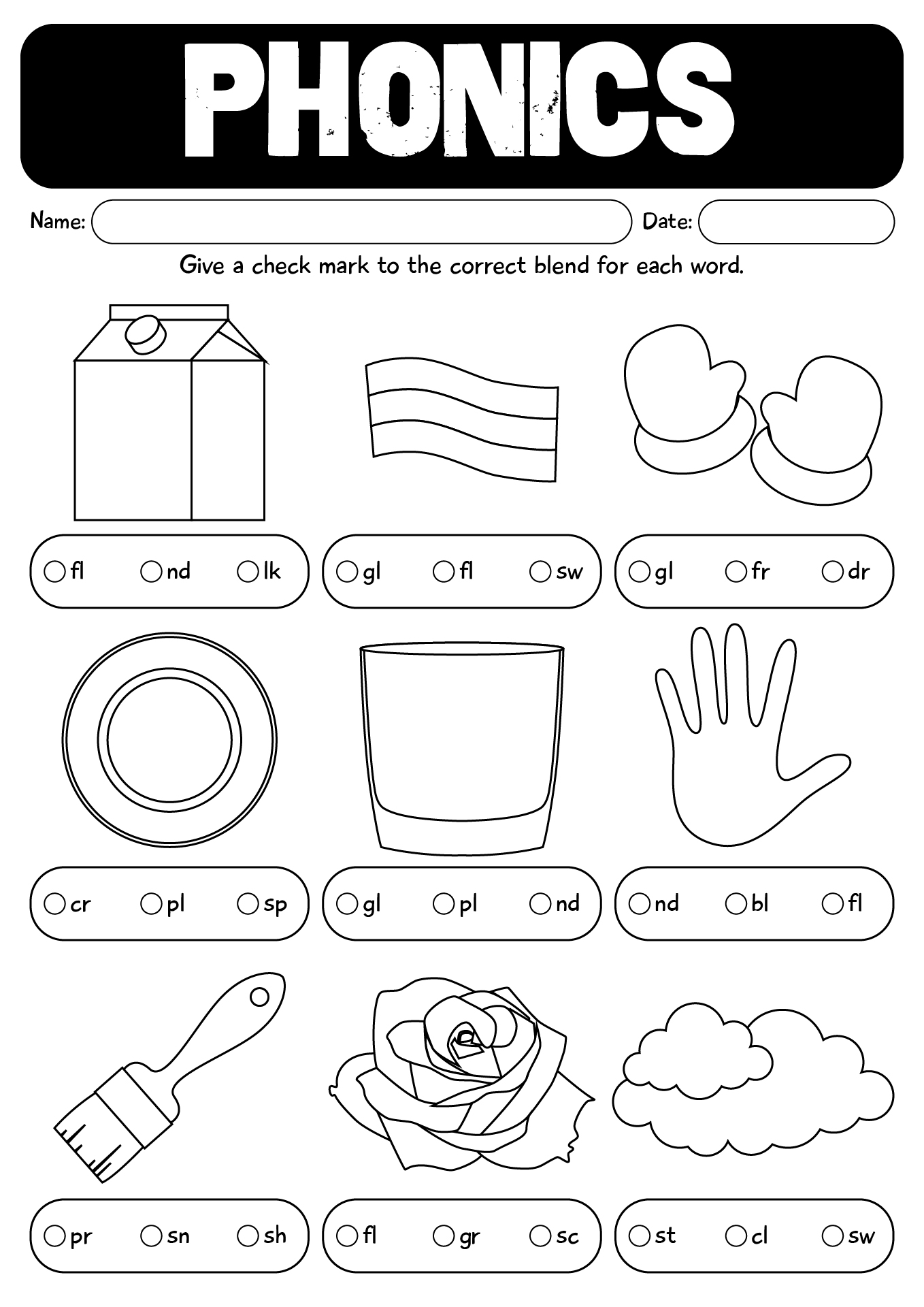 2nd Grade English Phonics Worksheets
