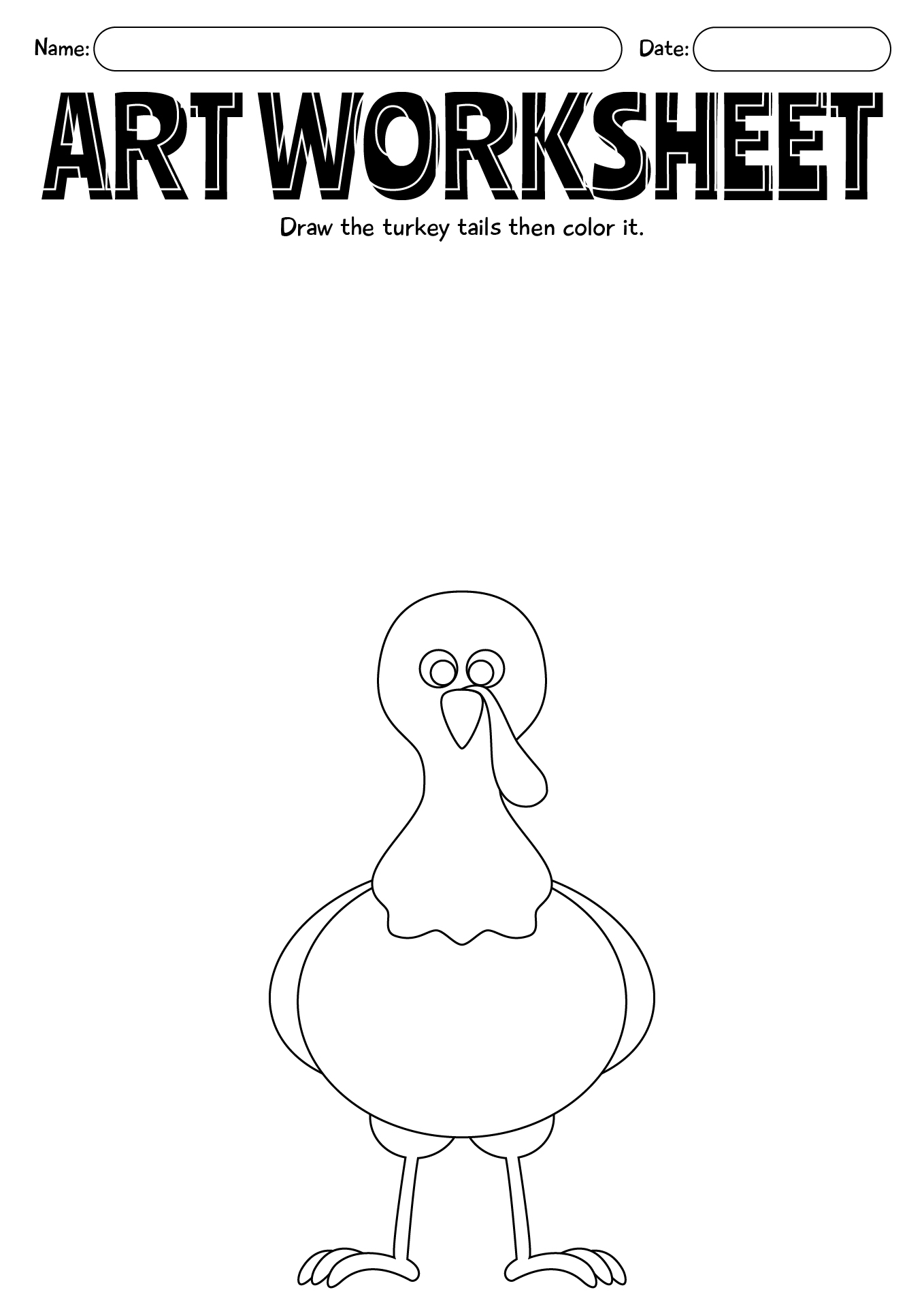 Art 3rd Grade Worksheets