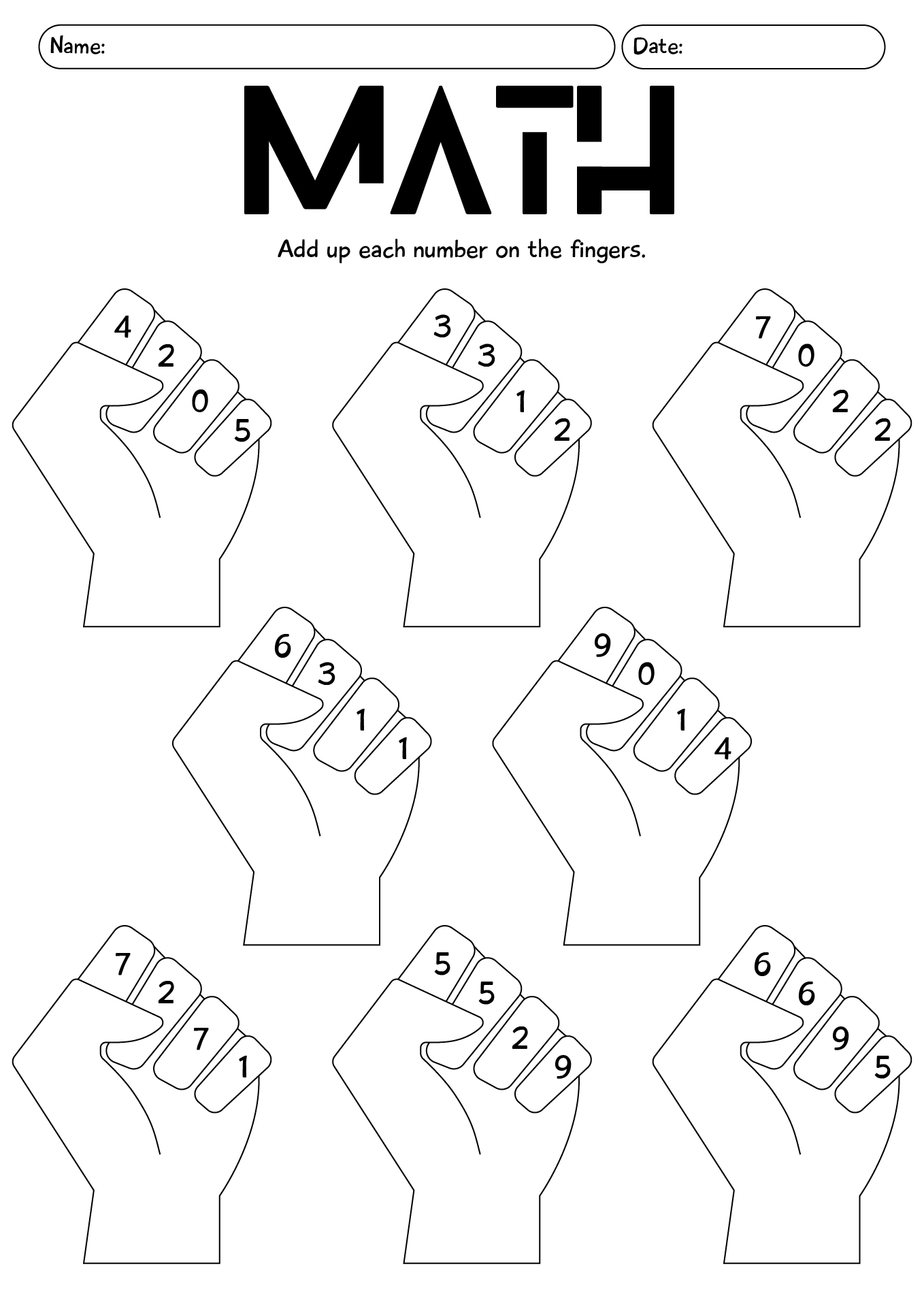 Black History Month Math Activities For Kids