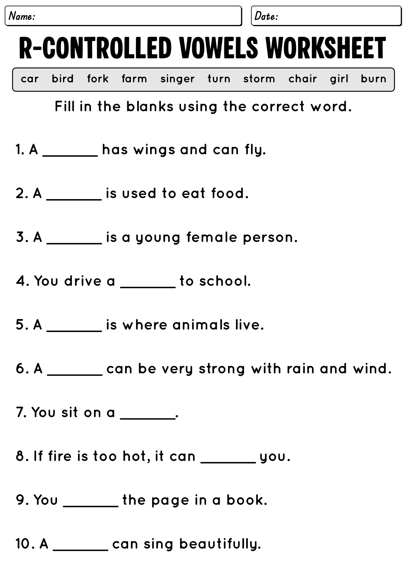 Phonics Challenges for Grade 4 Students