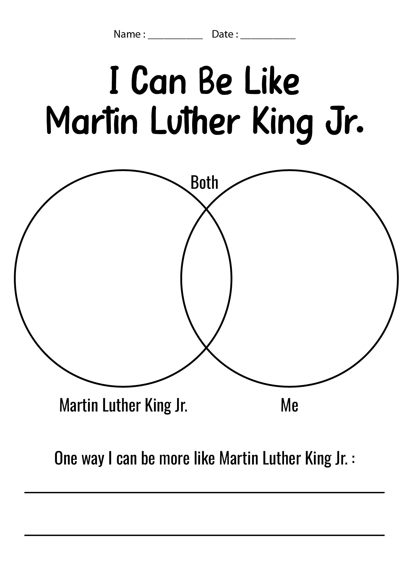 Second Grade Black History Month Lesson Plans