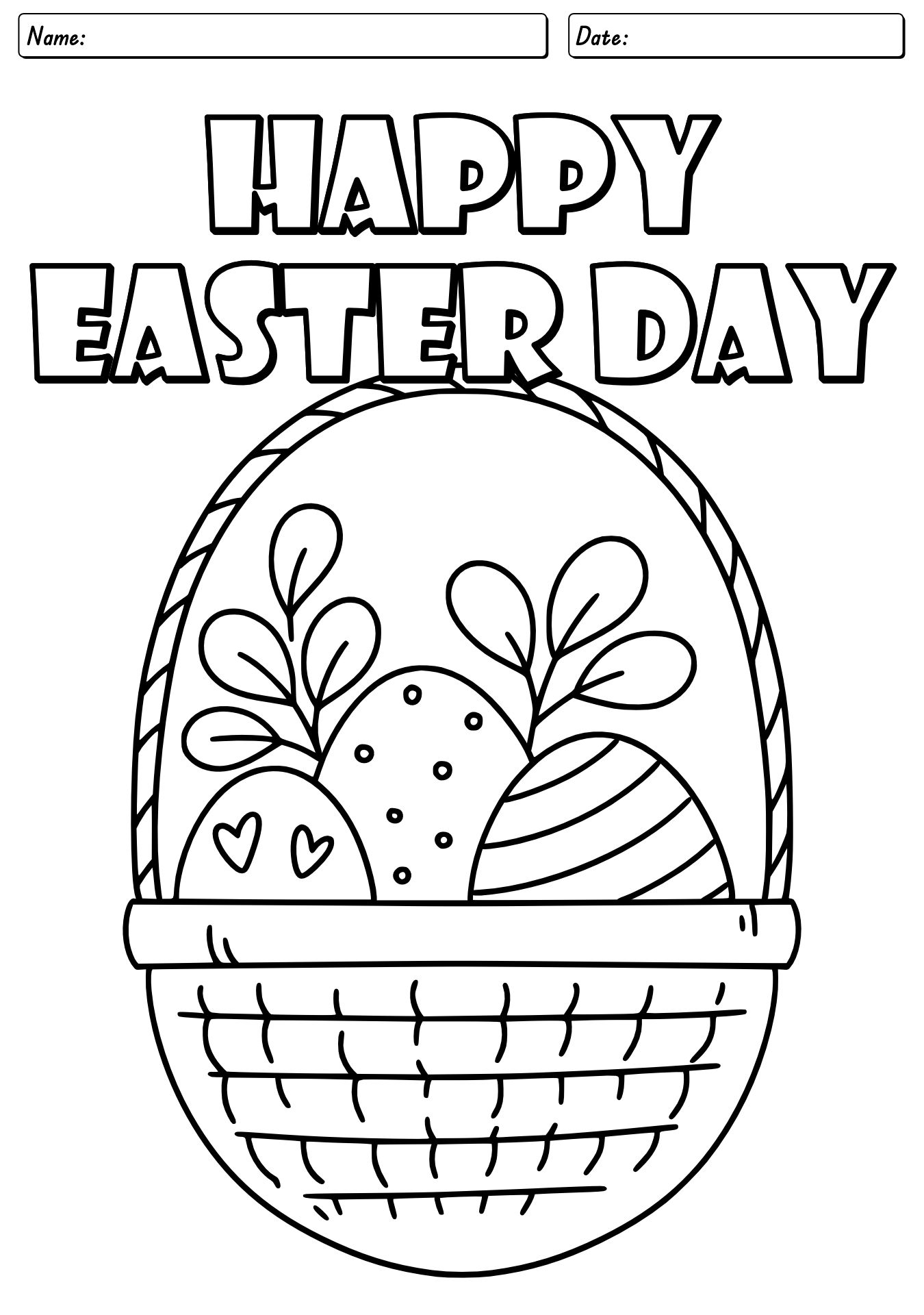 3rd Grade Easter Worksheets