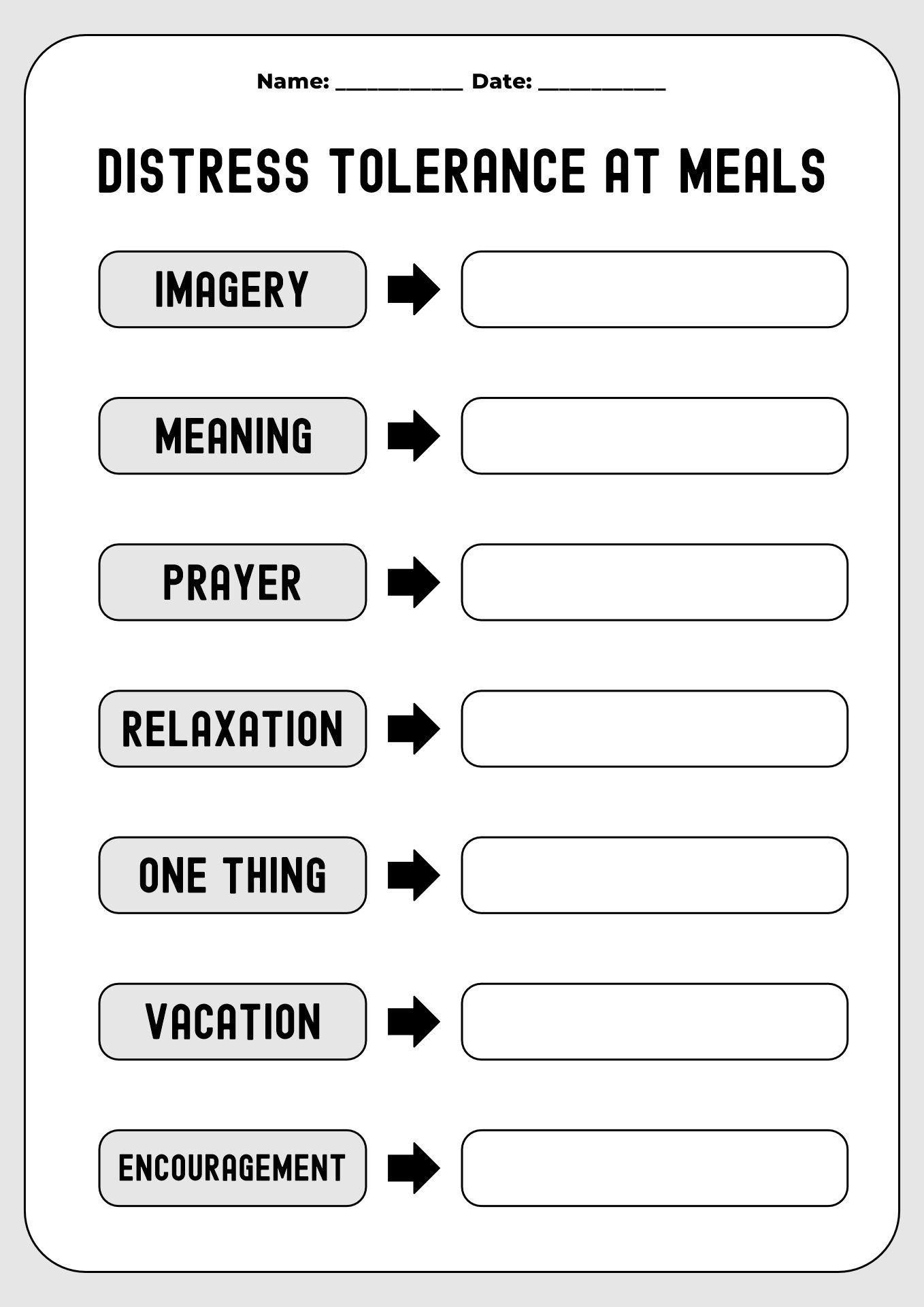 Advanced DBT Worksheets for Teens