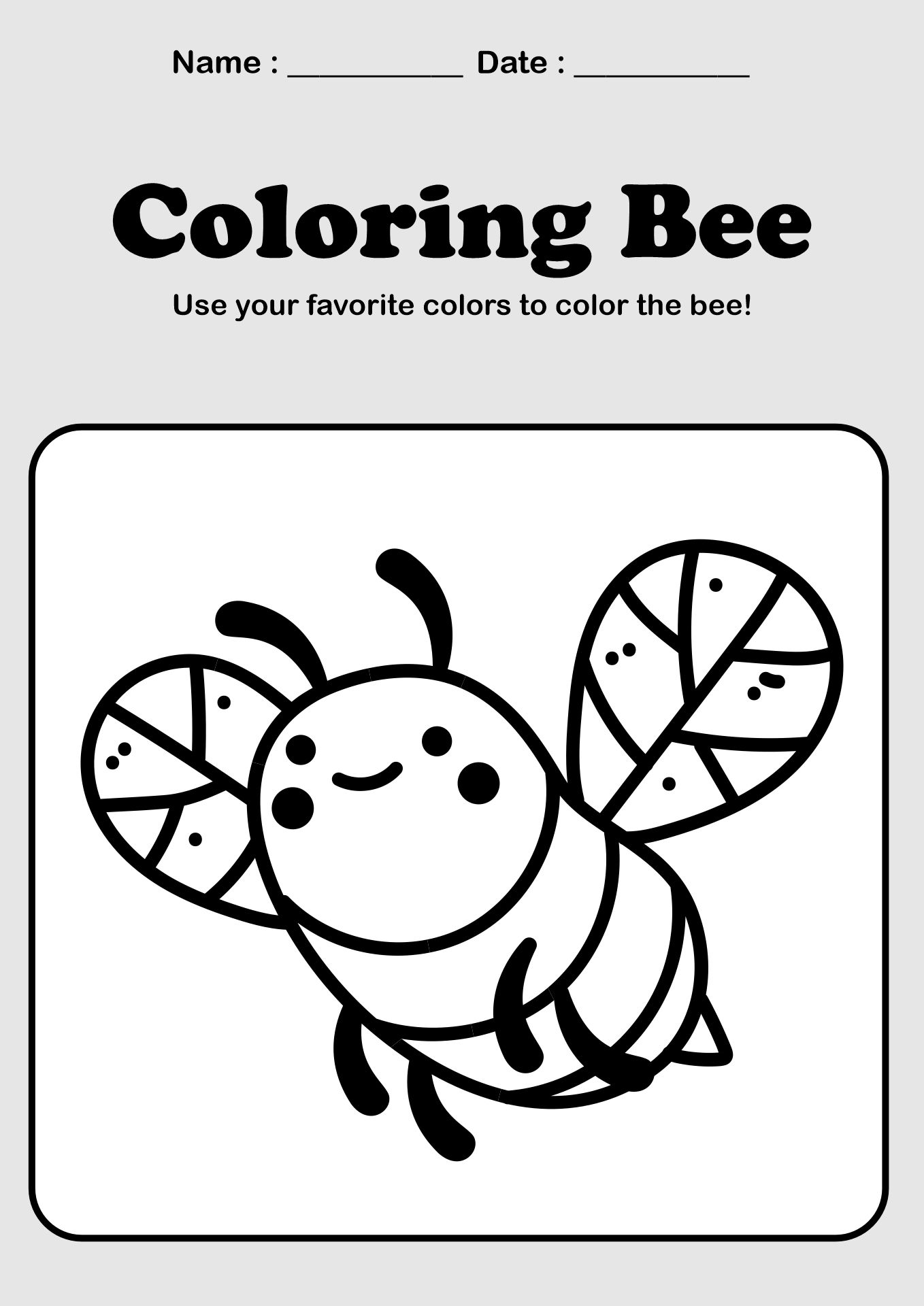 Welcome Spring Coloring Activity 3rd Grade