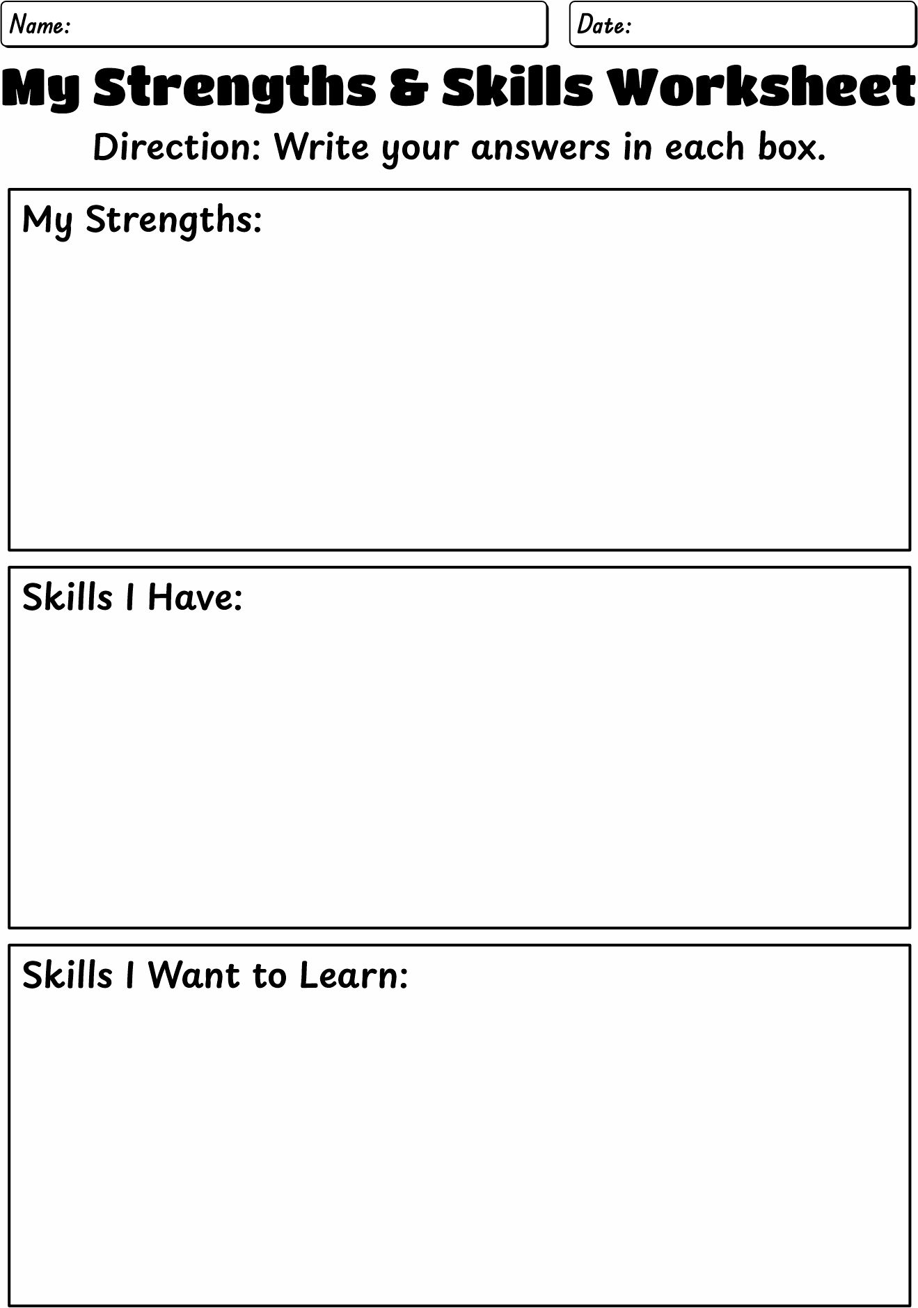 Career Exploration Activities and Worksheets