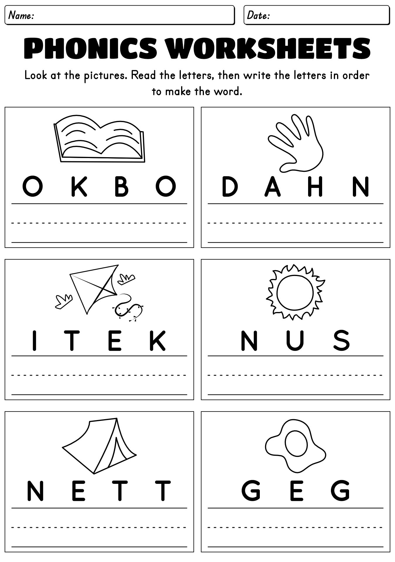 English Beginner Lesson 1 Worksheet