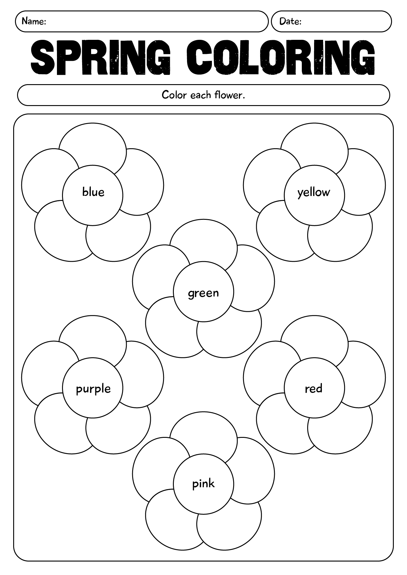 Spring Activities For Kids