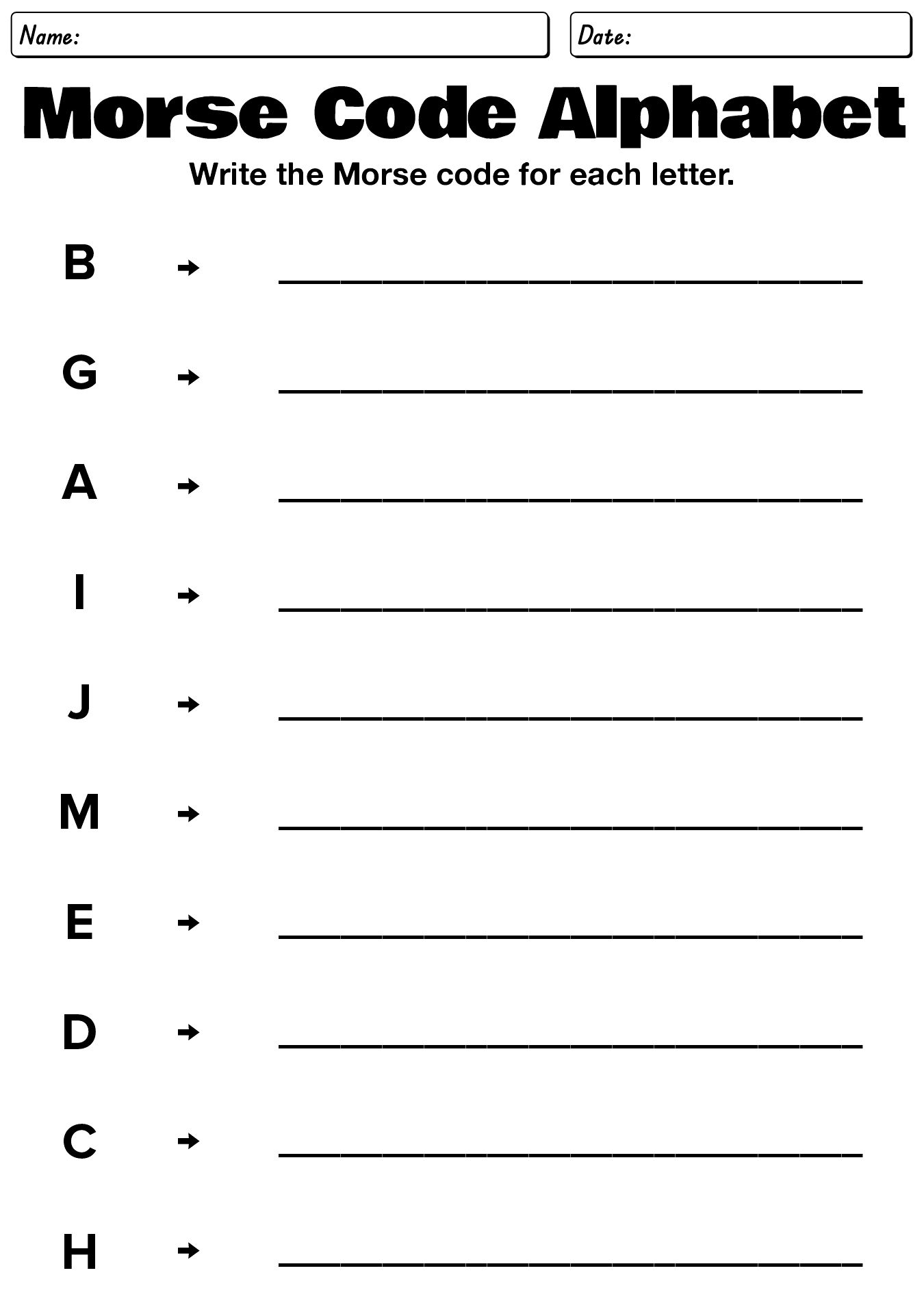 Beginner’s Guide to Morse Code Alphabet Exercises
