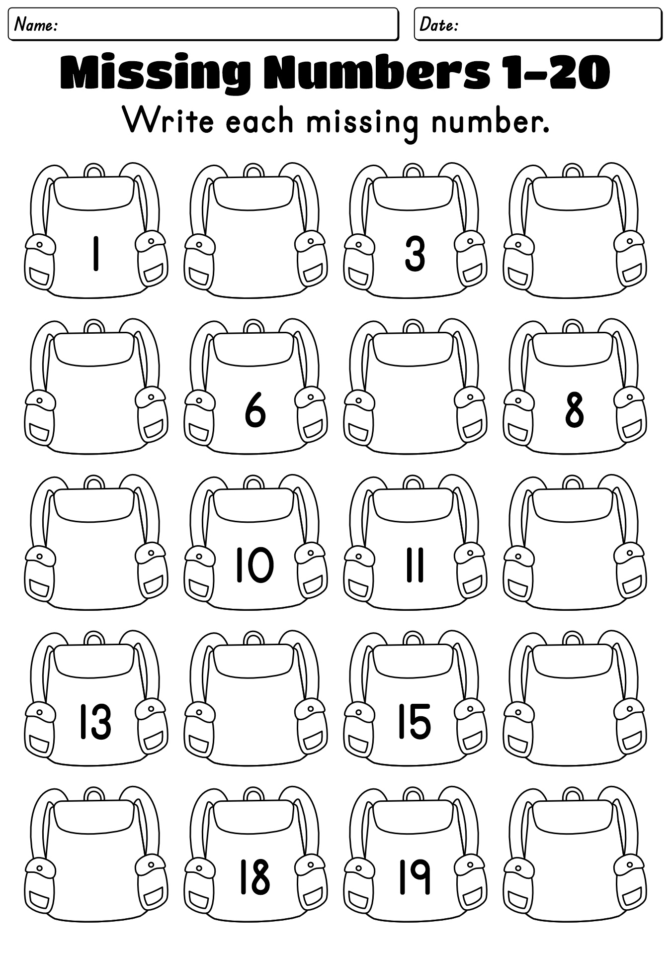 3rd Grade Math Worksheet Back To School