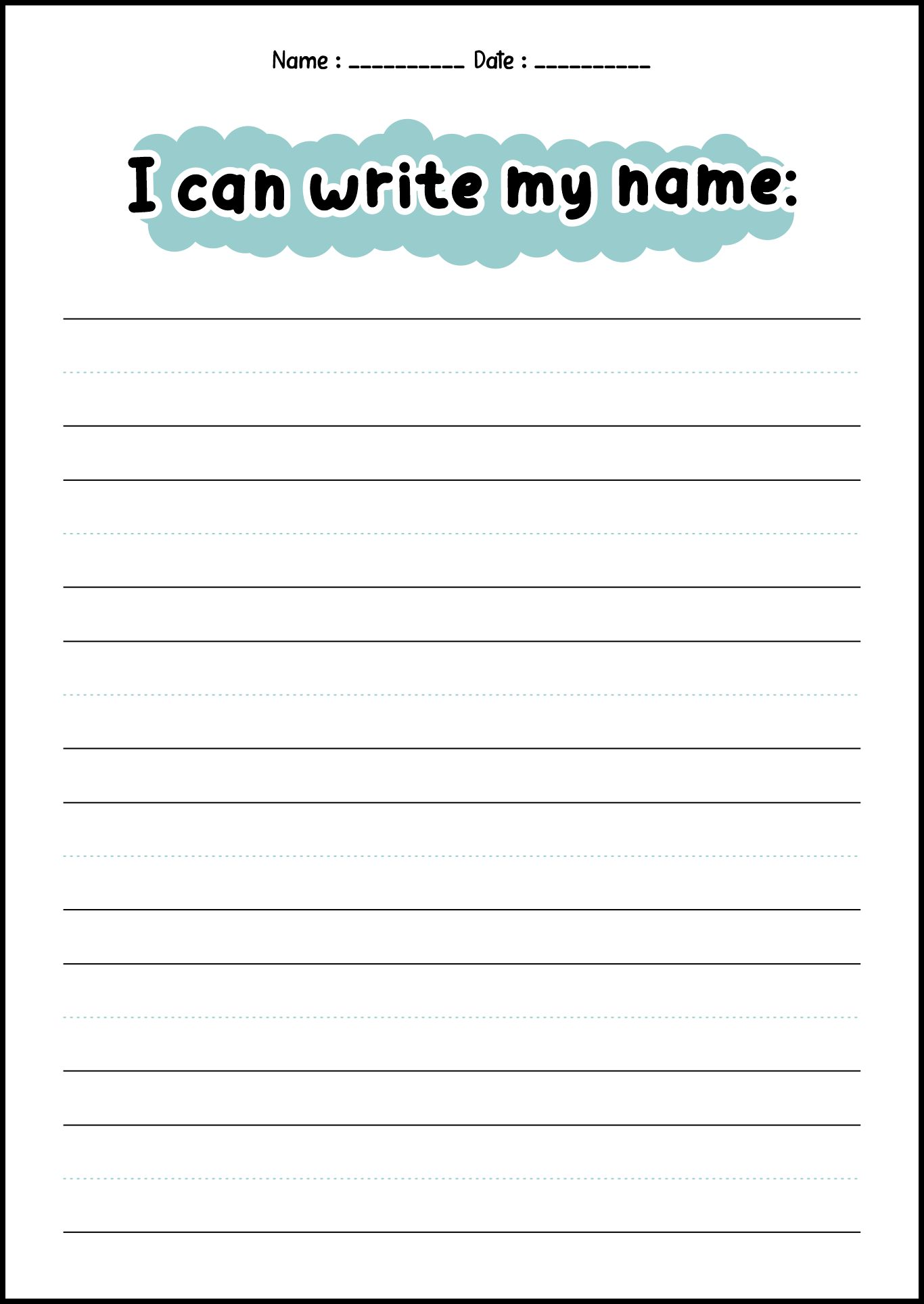 First Day of School Worksheets for Kindergarten