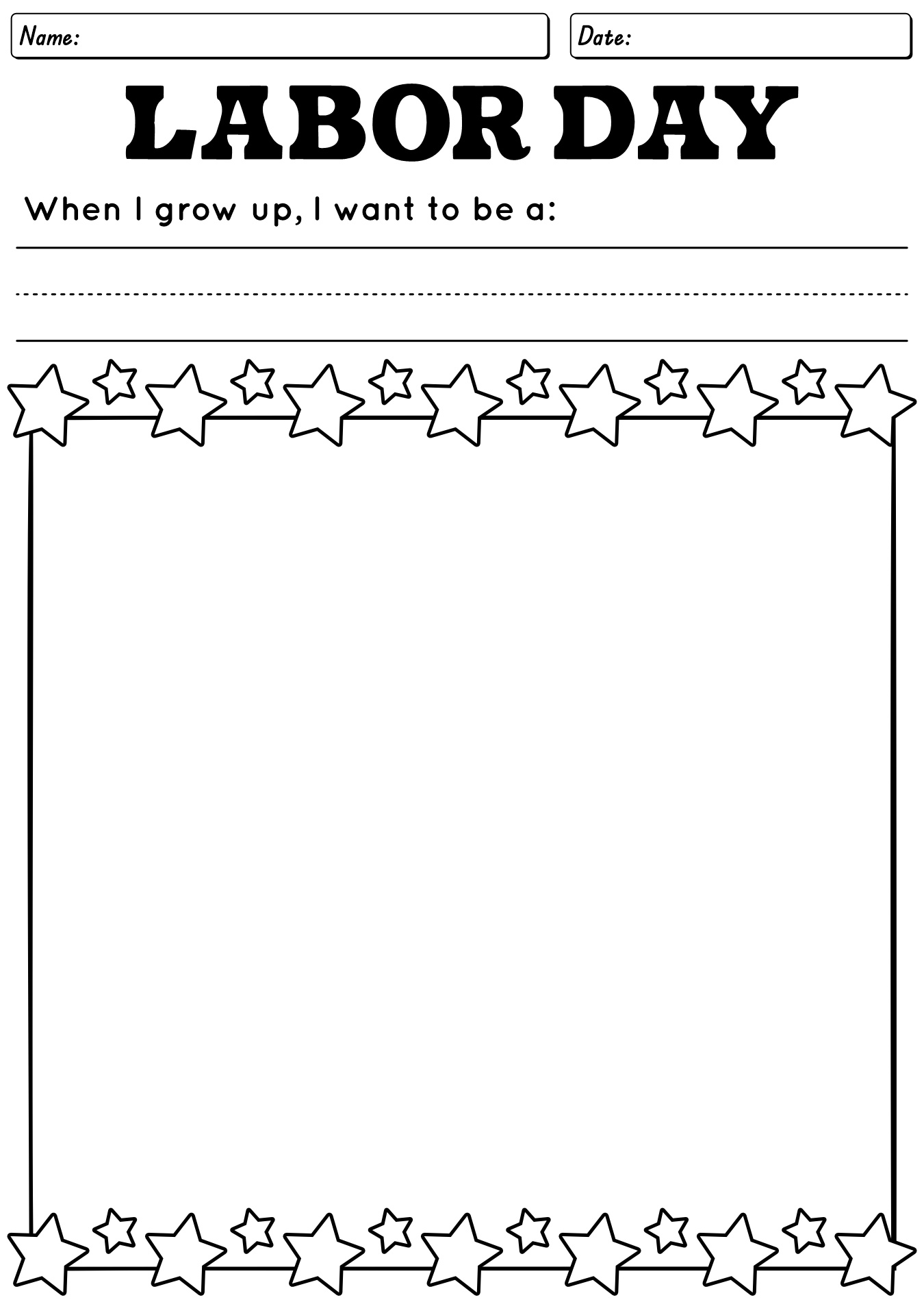 Labor Day Activities For The Primary Student
