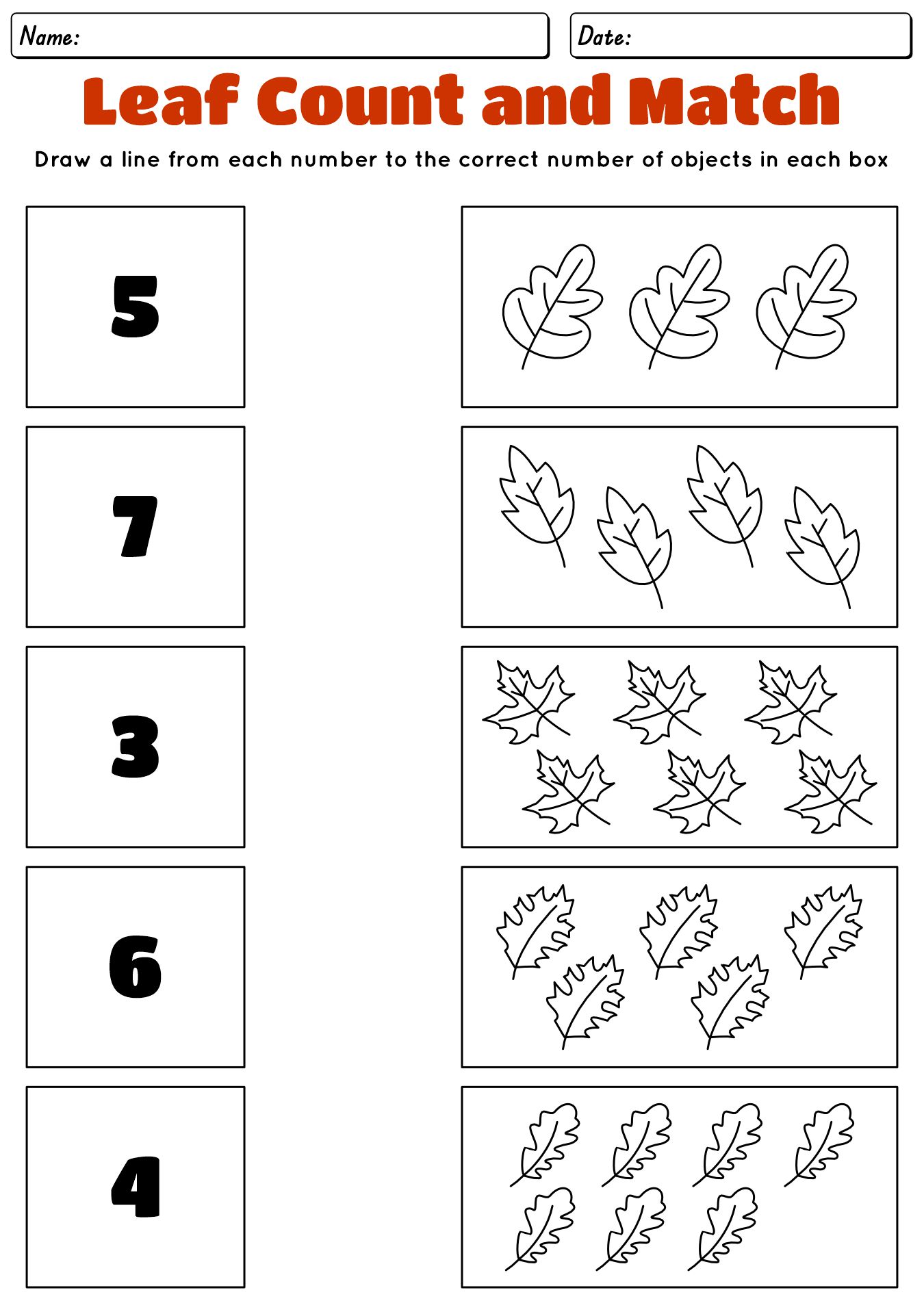 1st Grade Fall Worksheets