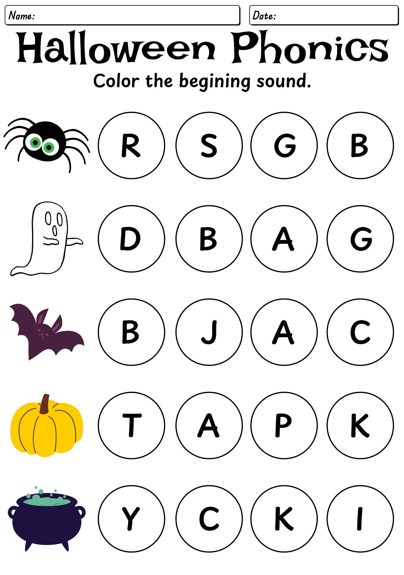 ESL Halloween Activities Worksheets