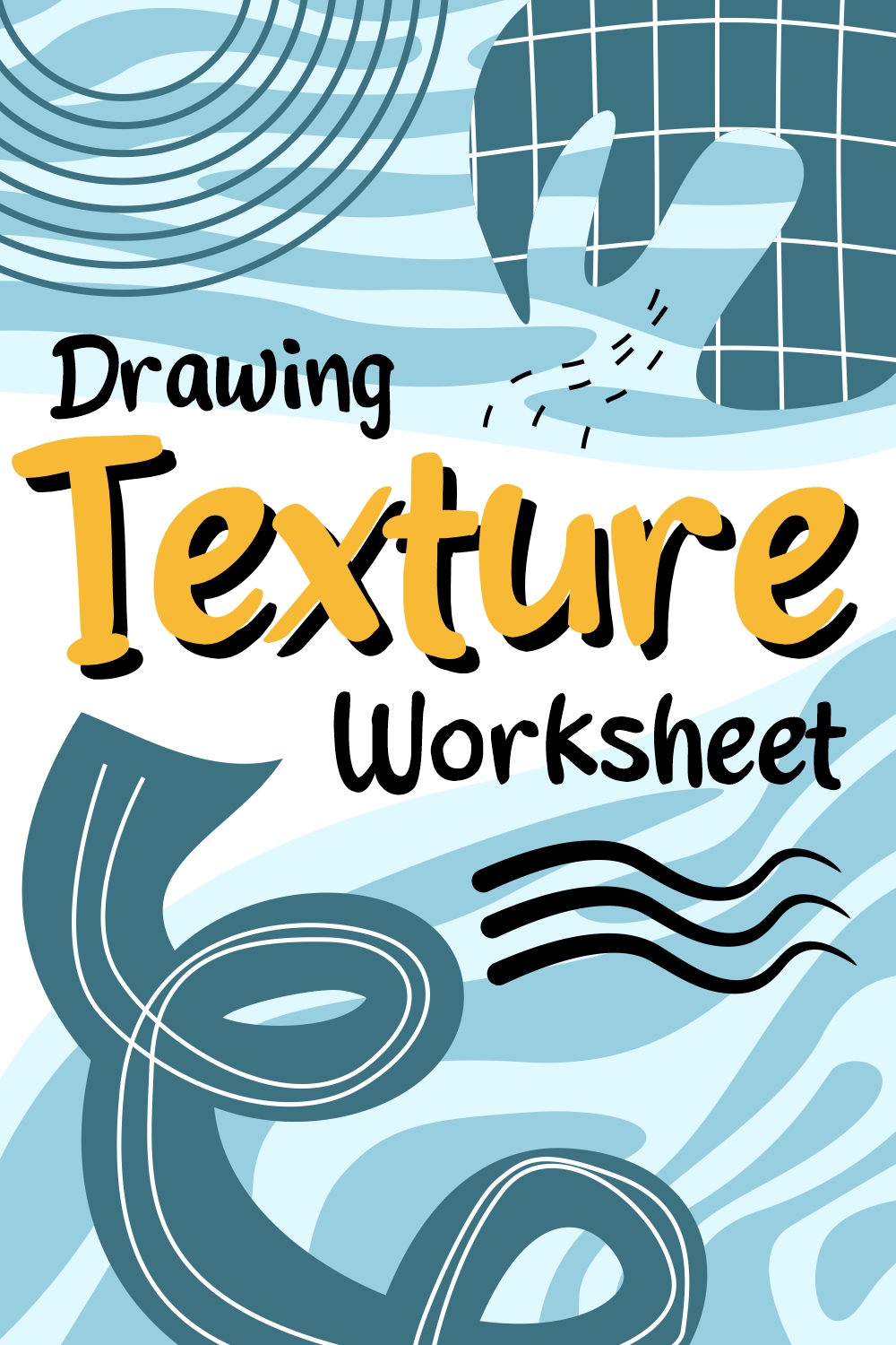 15 Images of Drawing Texture Worksheet
