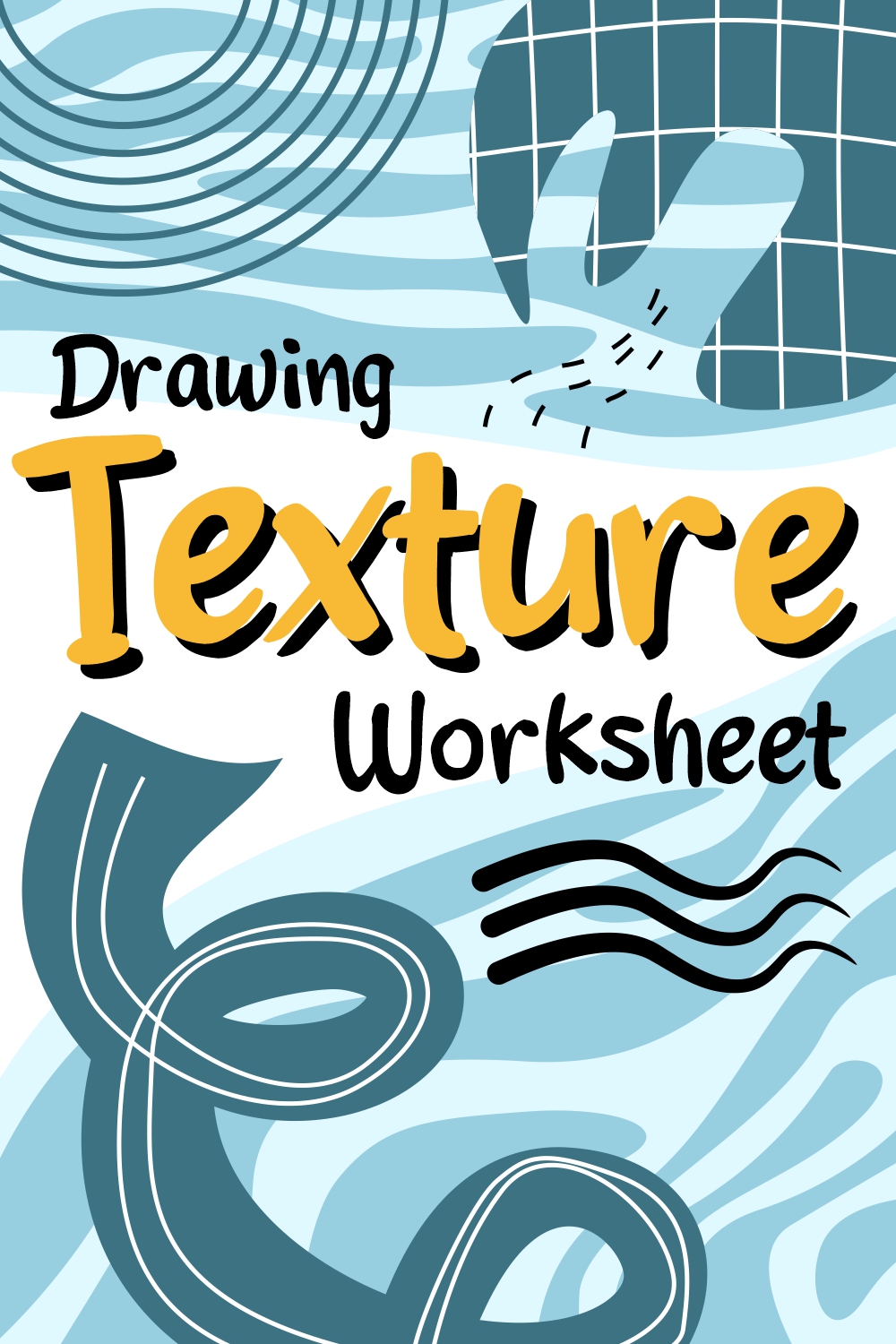 Drawing Texture Worksheet