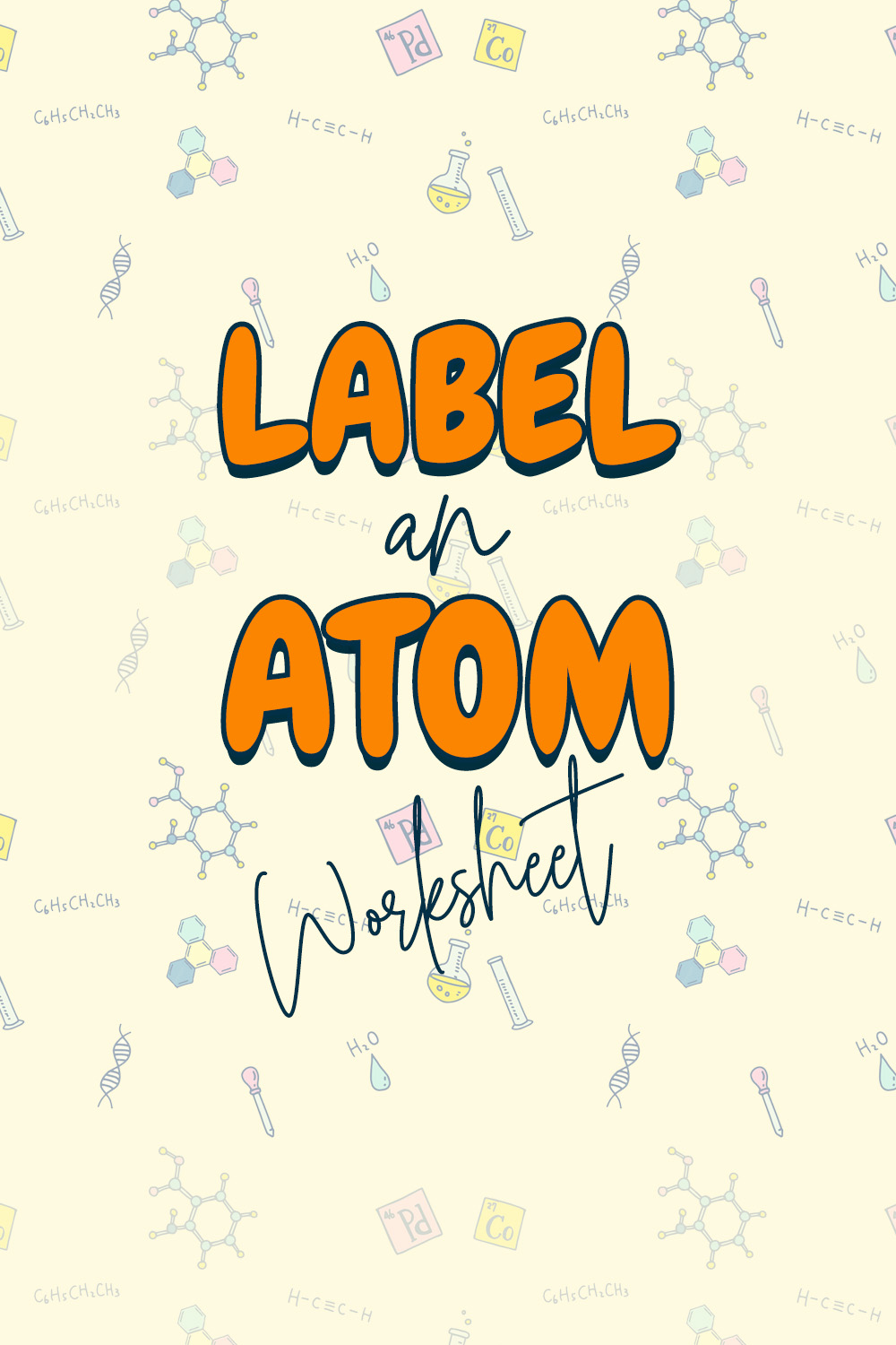 Label an Atom Worksheet