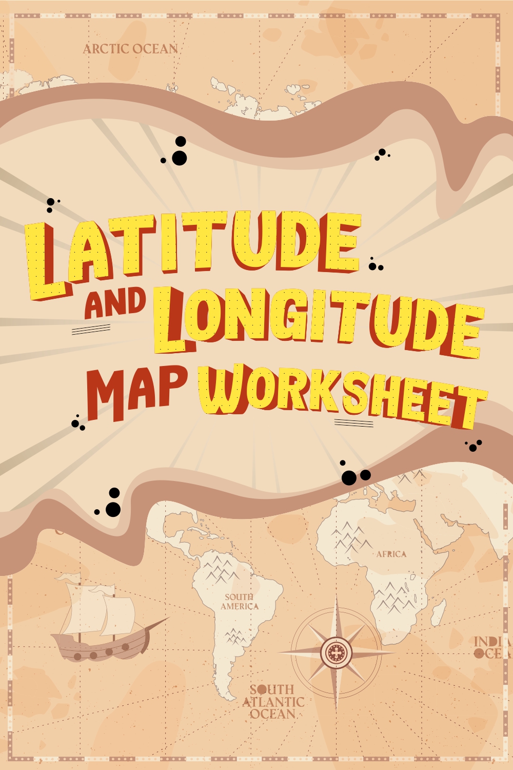 Latitude and Longitude Map Worksheet