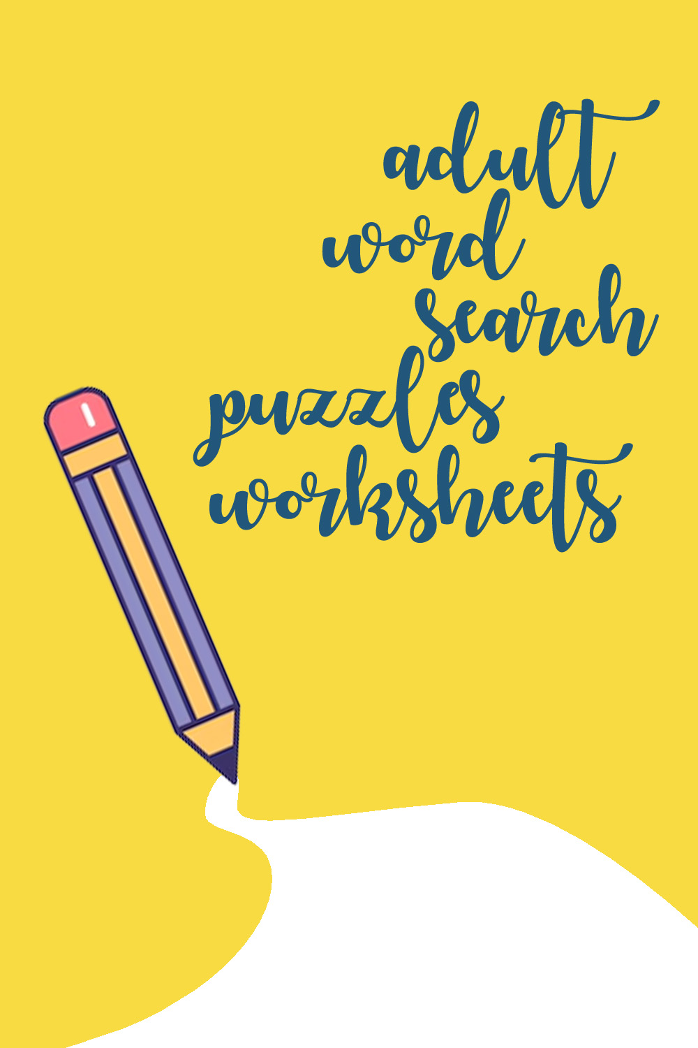 Adult Word Search Puzzles Worksheets