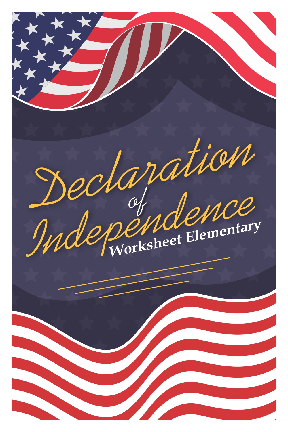 Declaration of Independence Worksheets Elementary